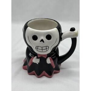 14.57 fl oz Halloween Earthenware Figural Grim Reaper Mug - Hyde & EEK! Boutique